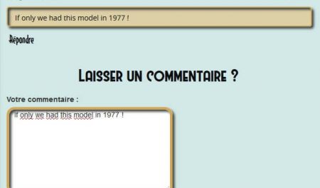 screenshot commentaires fantastic modelers
