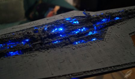 Super Destroyer stellaire Executor : détail.