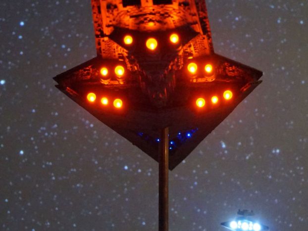 Escadron de la mort, vue arrière.