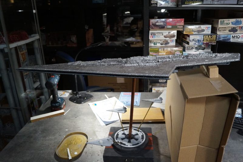 Détail du socle du superdestroyer stellaire Executor - 4